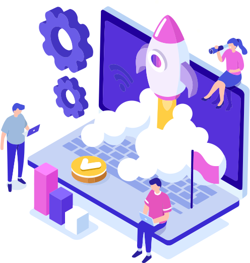 IT Solutions Illustration